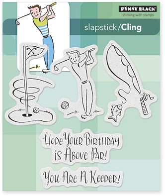 Above Par - Cling Stamp Set
