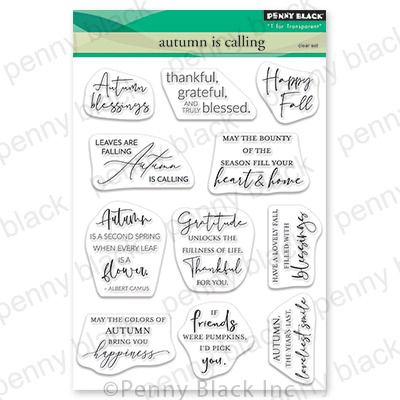 Autumn is Calling - Clear Stamp Set