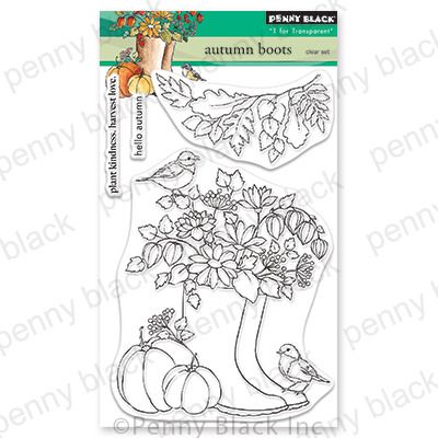 Autumn Boots - Clear Stamp Set