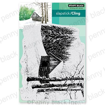 Country Cabin - Cling Stamp