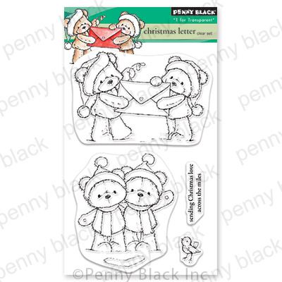 Christmas Letter - Clear Stamp Set