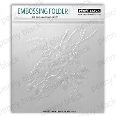 3D Berries Abound - Embossing Folder