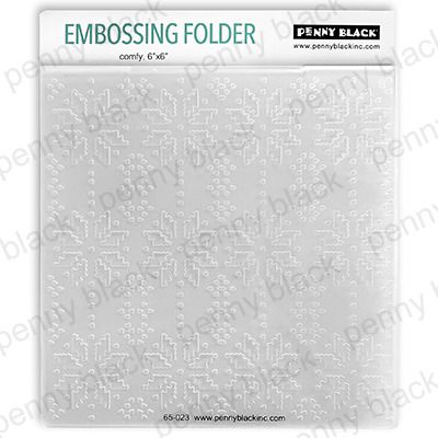 Comfy - Embossing Folder