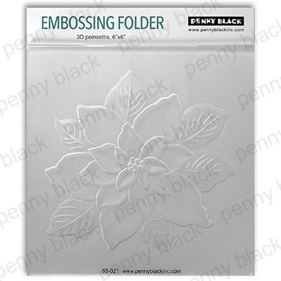 3D Poinsettia - Embossing Folder