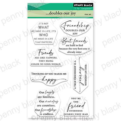 Doubles Our Joy - Clear Stamp Set