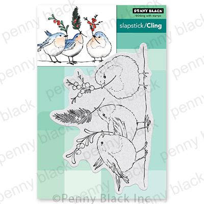 Feathered - Cling Stamp