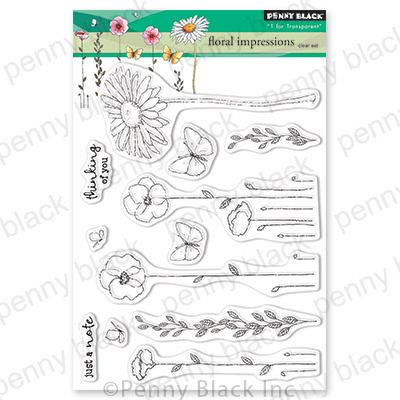 Floral Impressions - Clear Stamp Set
