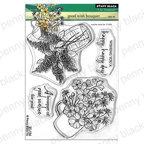 Good Wish Bouquet - Clear Stamp Set