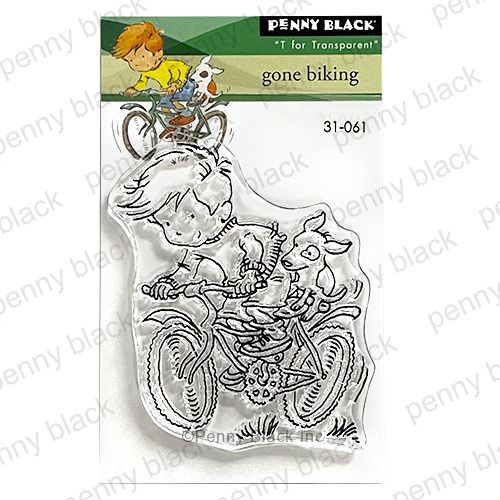 Gone Biking - Clear Stamp Set