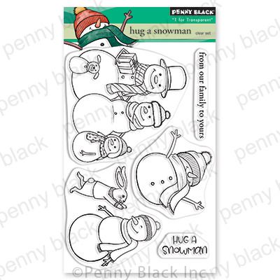 Hug a Snowman - Clear Stamp Set