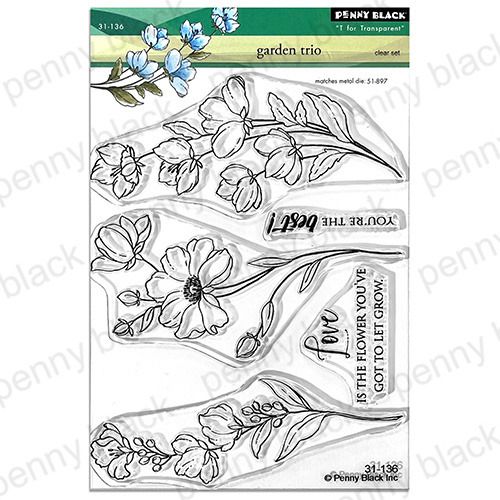 Garden Trio - Clear Stamp Set
