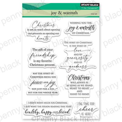 Joy &amp; Warmth - Clear Stamp Set