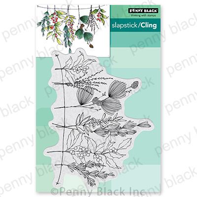 Nature&#39;s Pennant - Cling Stamp
