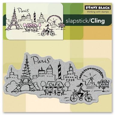 Paris - Cling Stamp