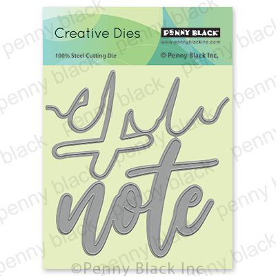Note Edger - Die Set