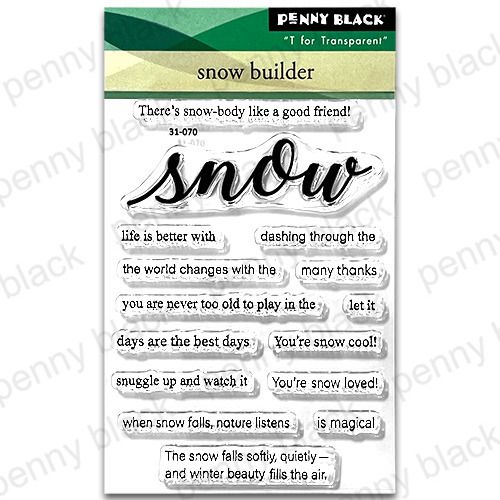 Snow Builder - Clear Stamp Set
