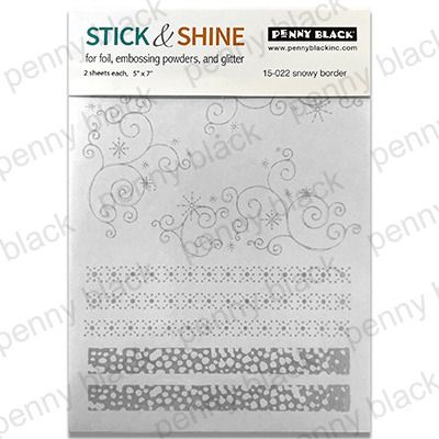 Snowy Border - Stick &amp; Shine