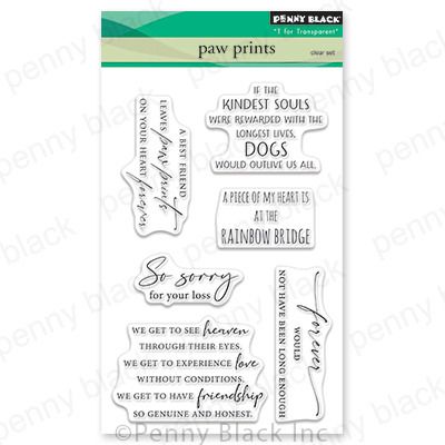 Paw Prints - Clear Stamp Set
