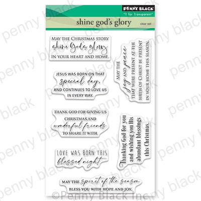 Shine God&#39;s Glory - Clear Stamp Set