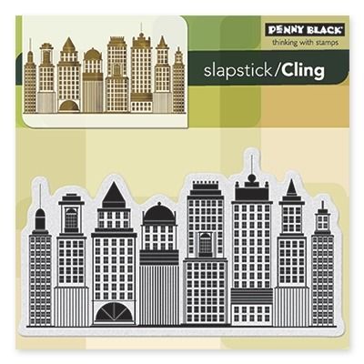 Skyline - Cling Stamp