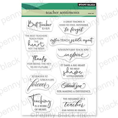 Teacher Sentiments - Clear Stamp Set