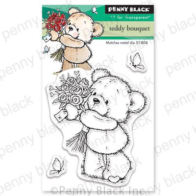 Teddy Bouquet - Stamp Set