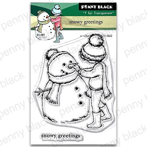 Snowy Greetings - Clear Stamp Set