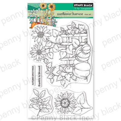 Sunflower Harvest - Clear Stamp Set
