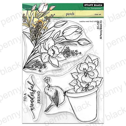 Perch - Clear Stamp Set