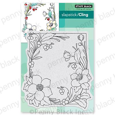 Winter Blooms - Cling Stamp