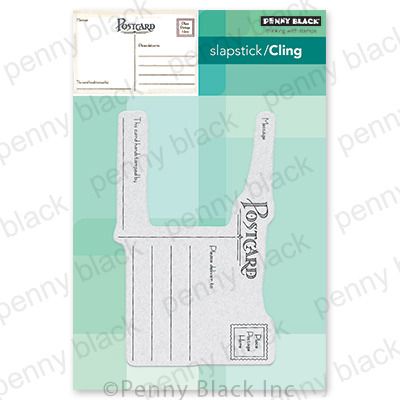 Vintage Postcard - Cling Stamp