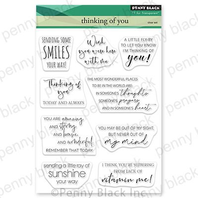 Thinking Of You - Clear Stamp Set