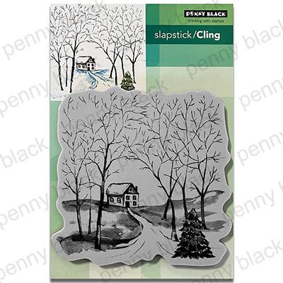 Winter Route - Cling Stamp