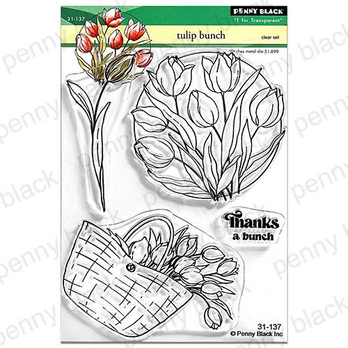 Tulip Bunch - Clear Stamp Set