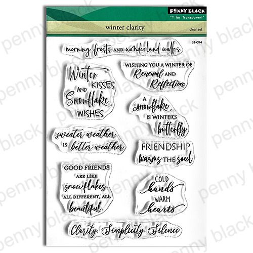 Winter Clarity - Clear Stamp Set