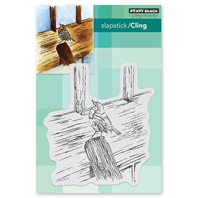 Winter Lookout - Cling Stamp