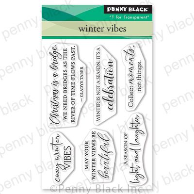 Winter Vibes - Clear Stamp Set