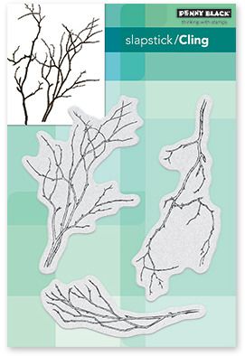 Winter Branches - Cling Stamp Set