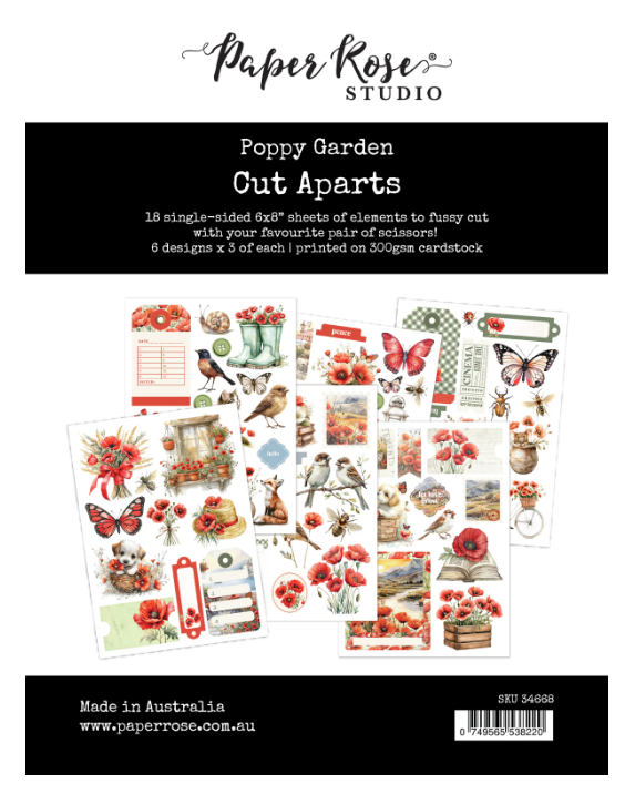 Cut Aparts - Poppy Garden Collection