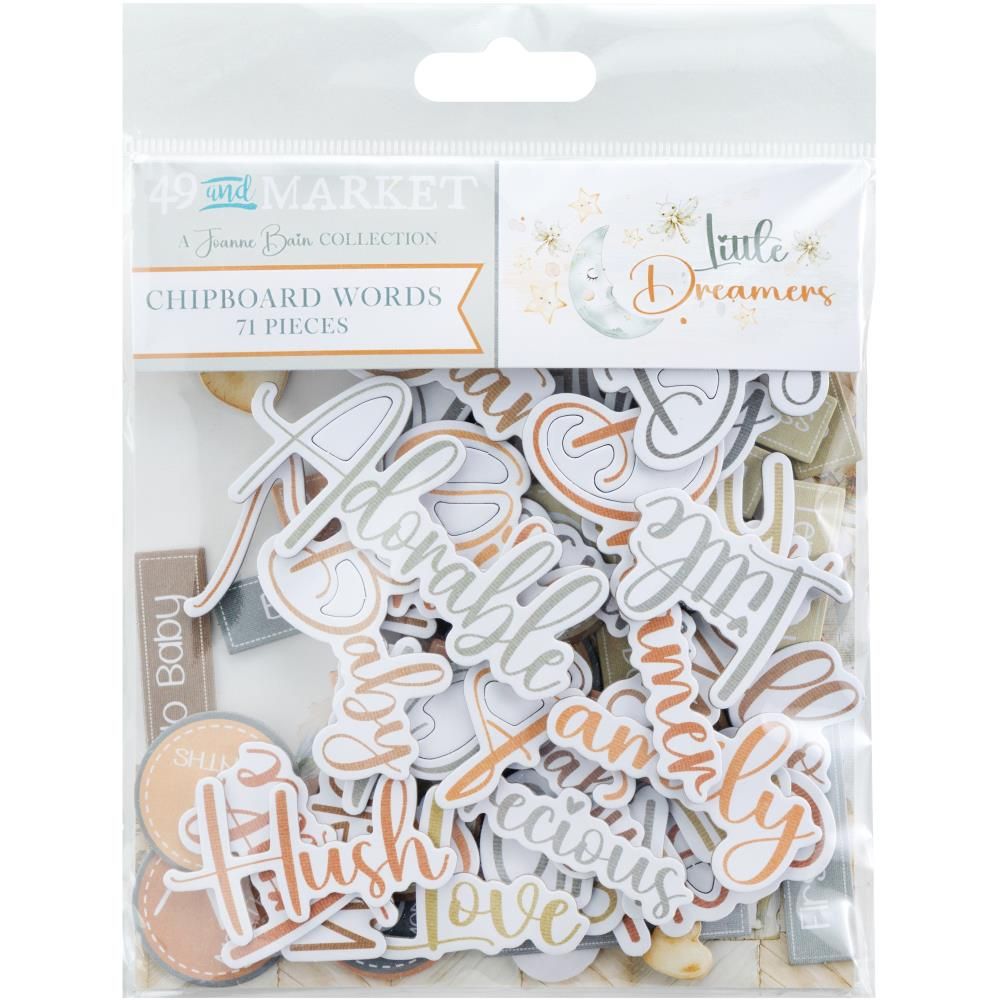 Chipboard Words - Little Dreamers Collection