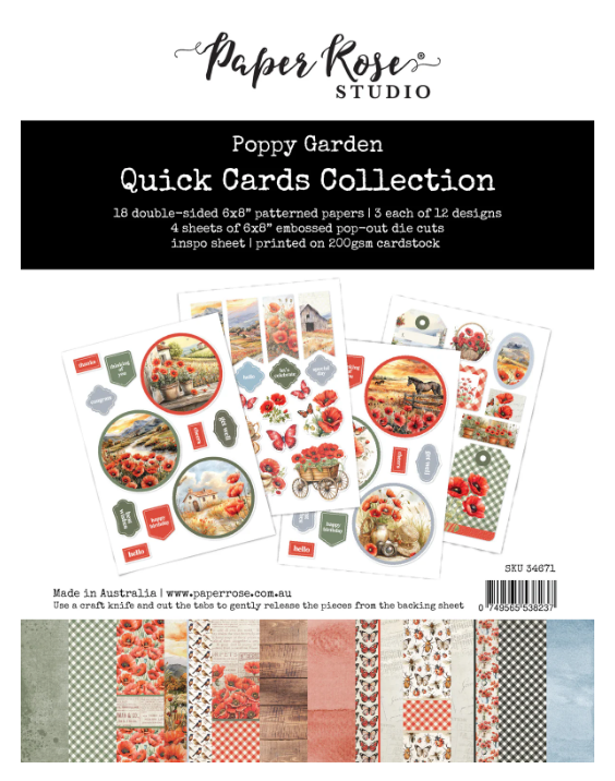 Quick Cards - Poppy Garden Collection
