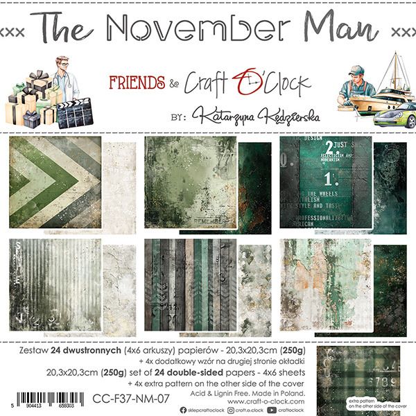 Craft O'Clock - November Man Collection