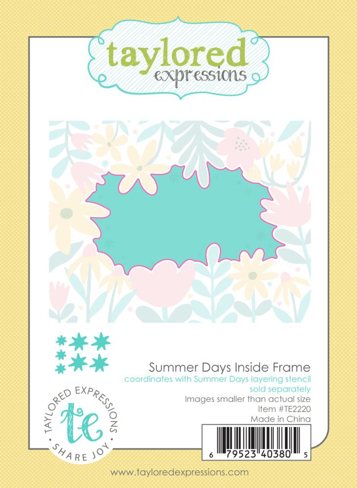 Summer Days Inside Frame - Die