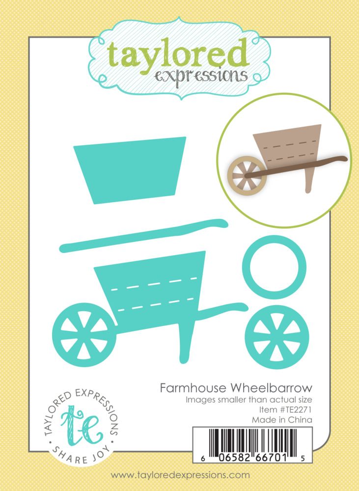 Farmhouse Wheelbarrow - Die Set