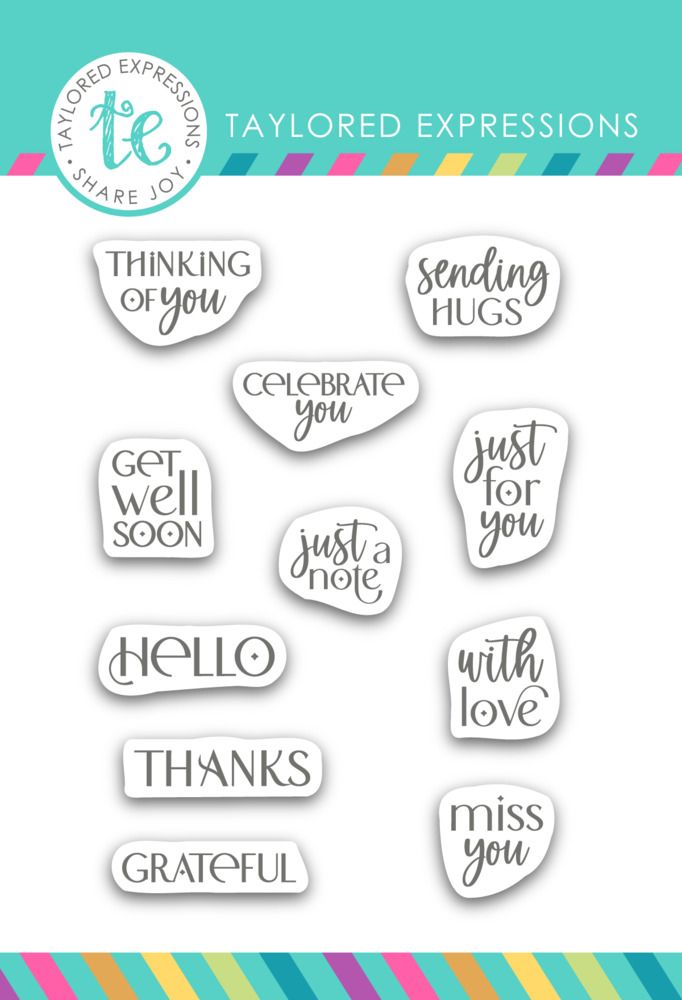 Everyday - Itty Bitty Sentiments - Clear Stamp Set