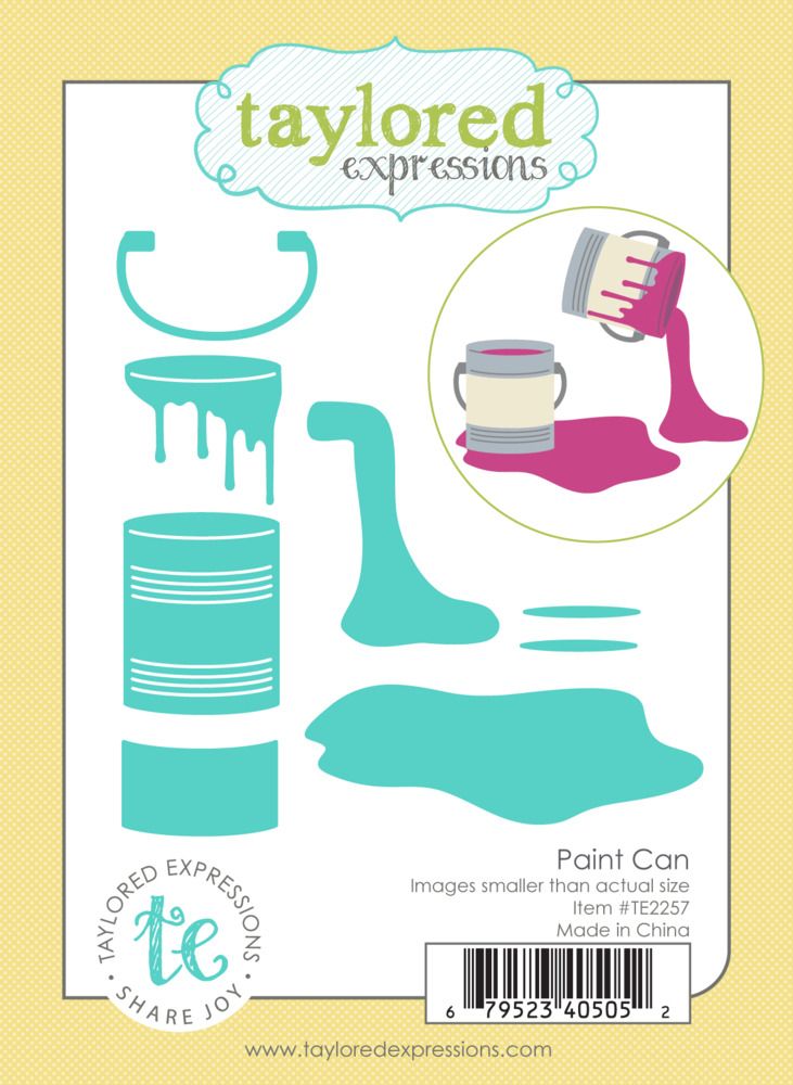 Paint Can - Die Set