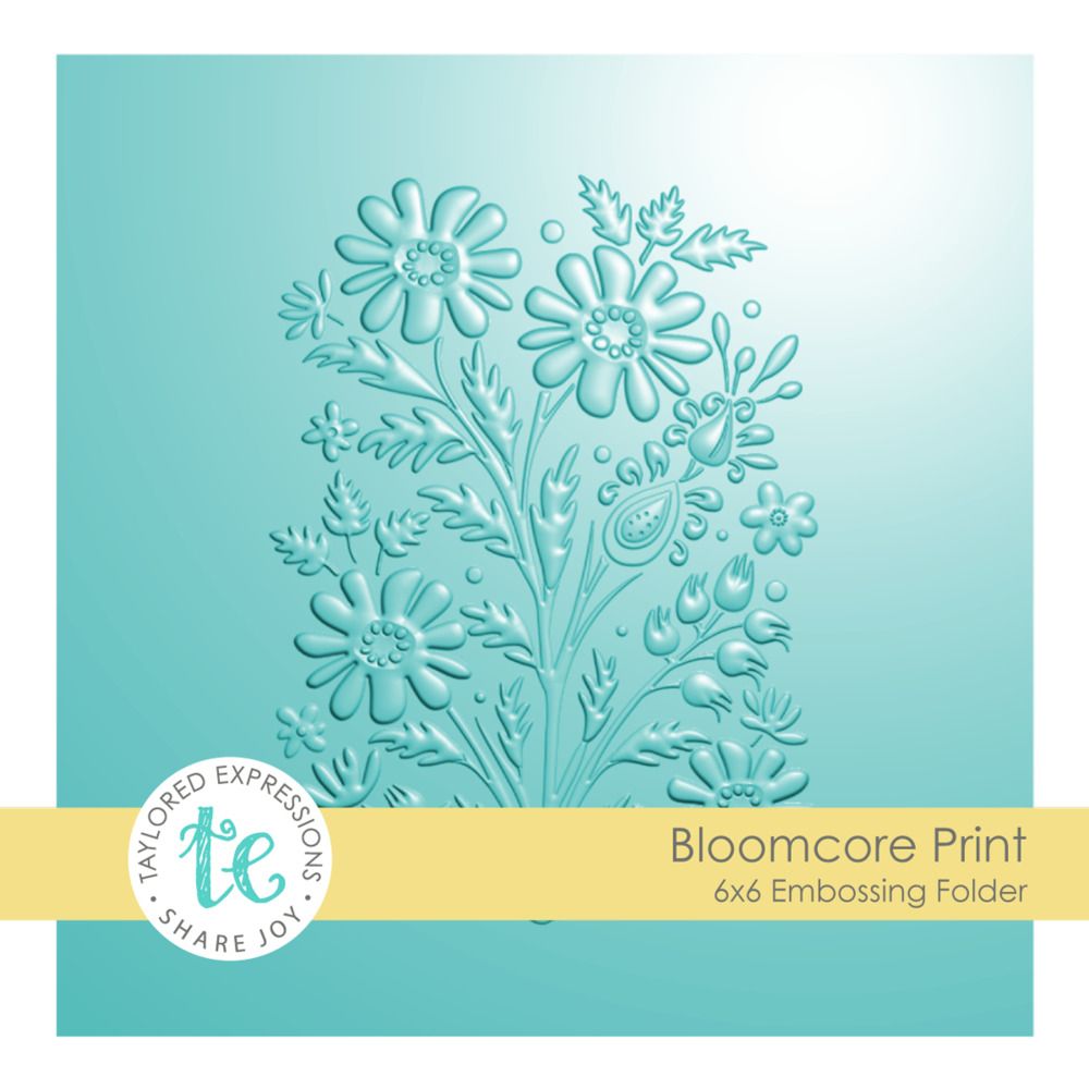 Bloomcore Print - 3D Embossing Folder