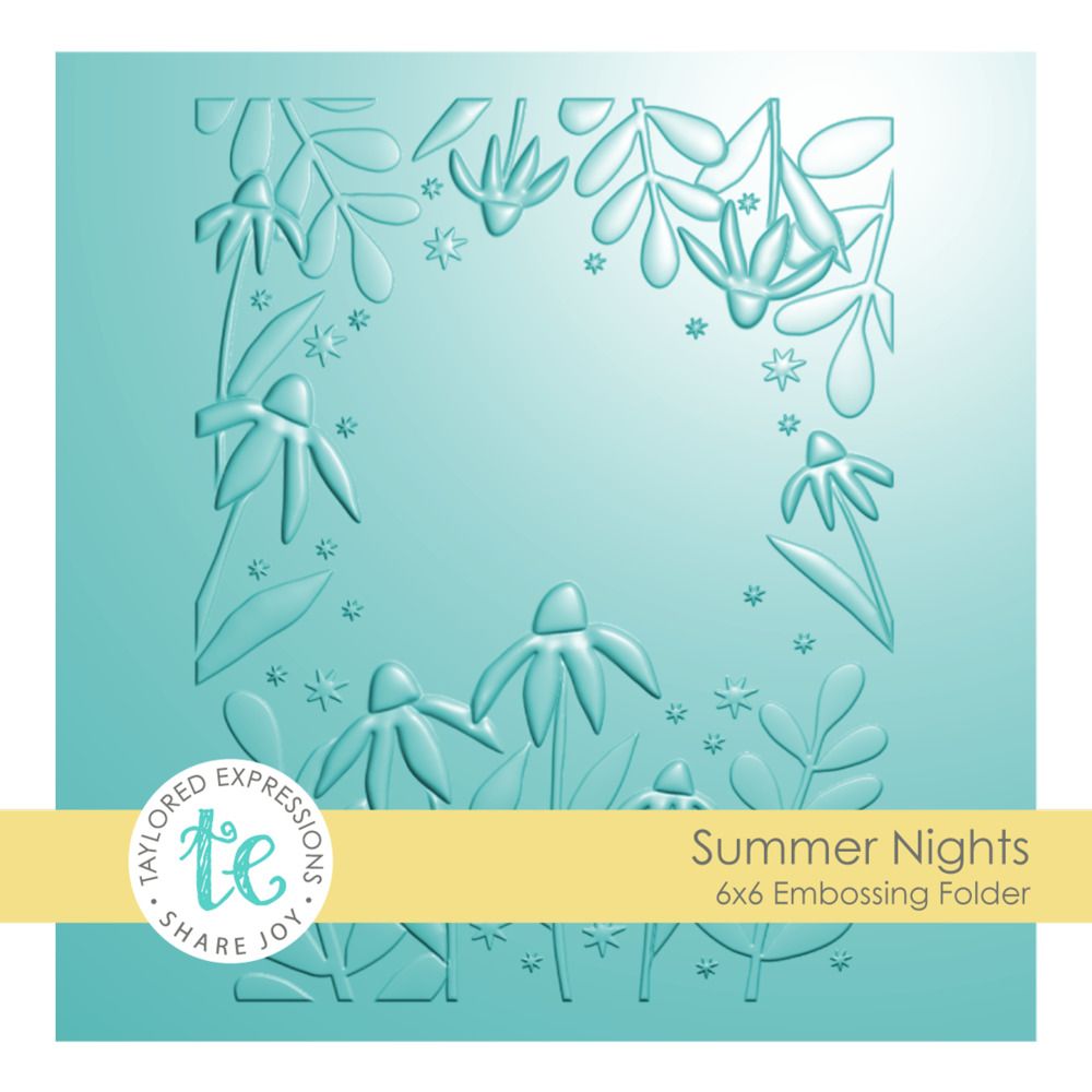 Summer Nights - 3D Embossing Folder