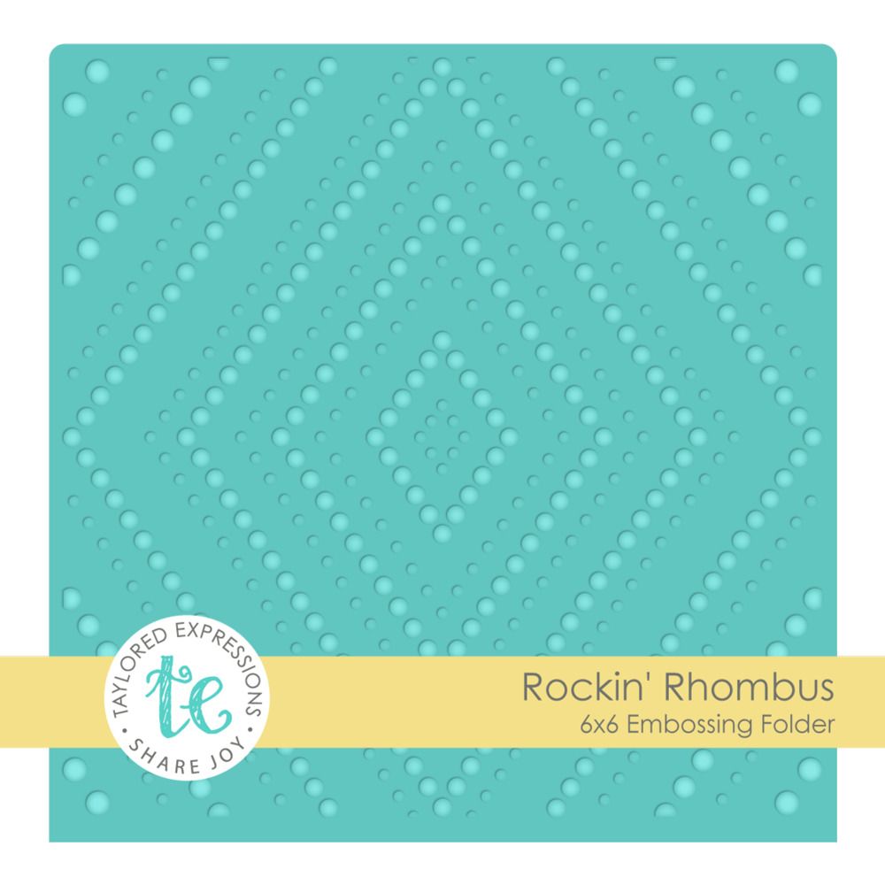 Rockin&#39; Rhombus - Embossing Folder