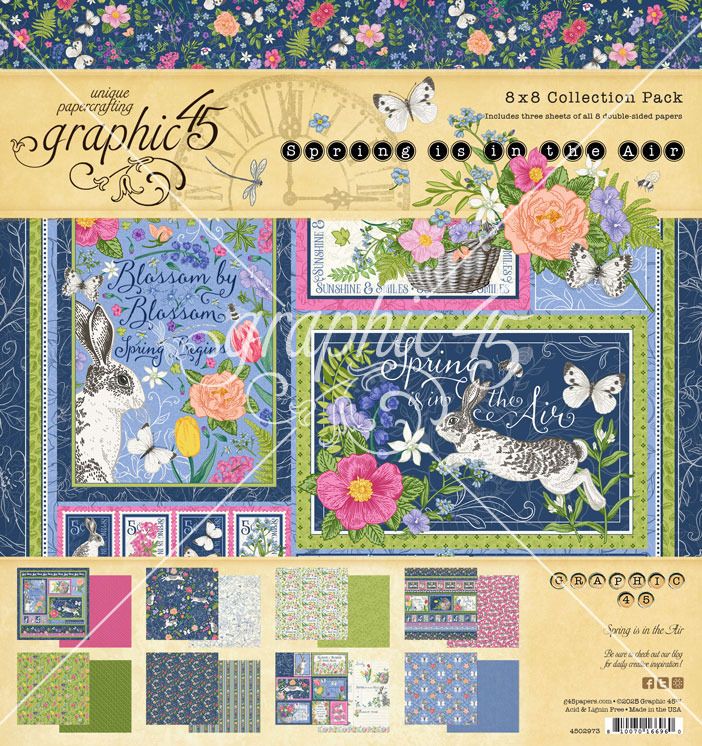 8x8 Collection Pack - Spring is in the Air Collection